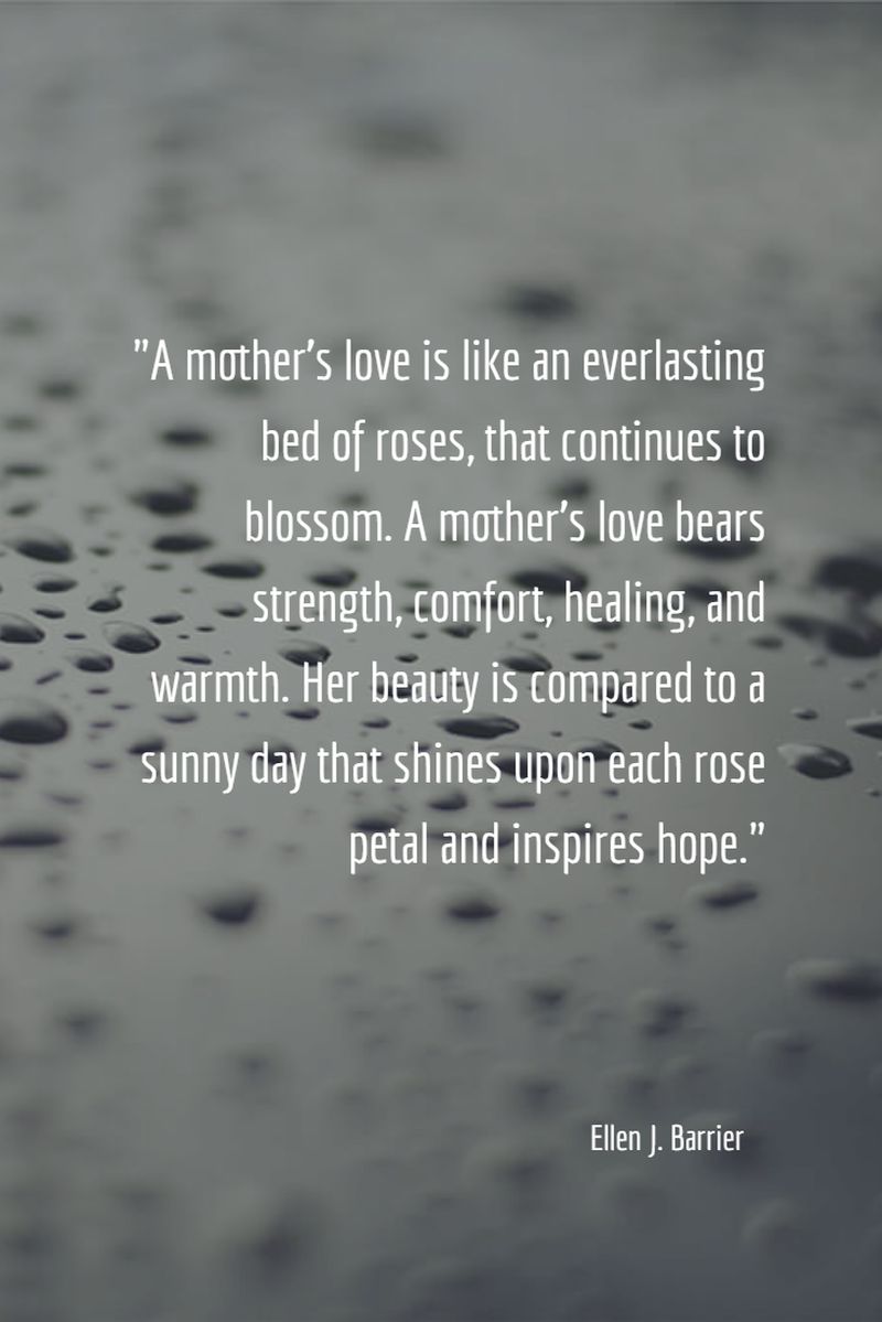 Quote About A Mothers Love For Her Child Pict