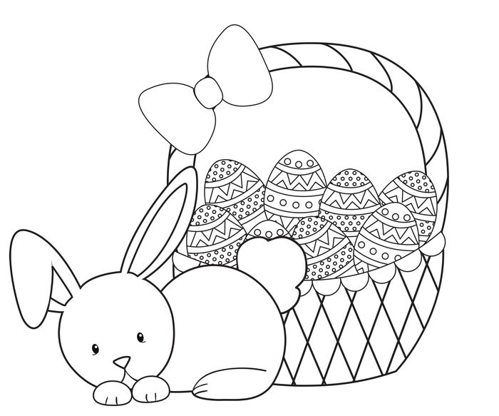 Rabbit Coloring Pages Free Printable