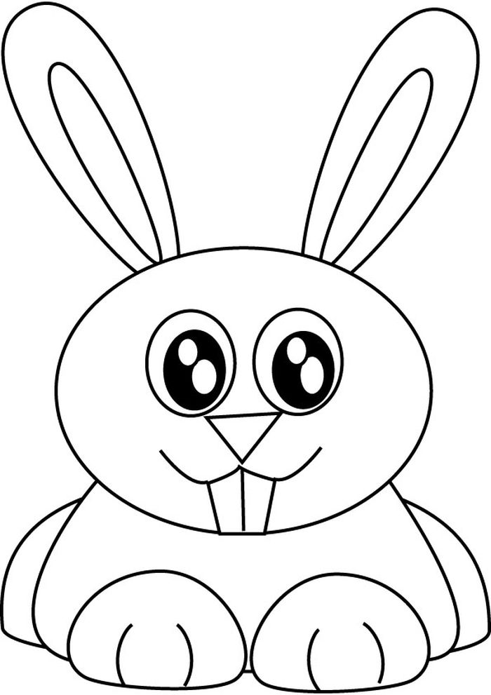 Rabbit Coloring Pages