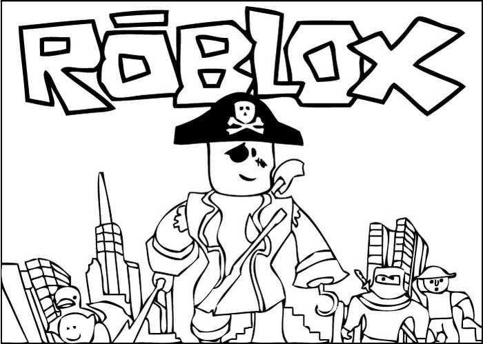 Roblox Coloring Pages Printable Free