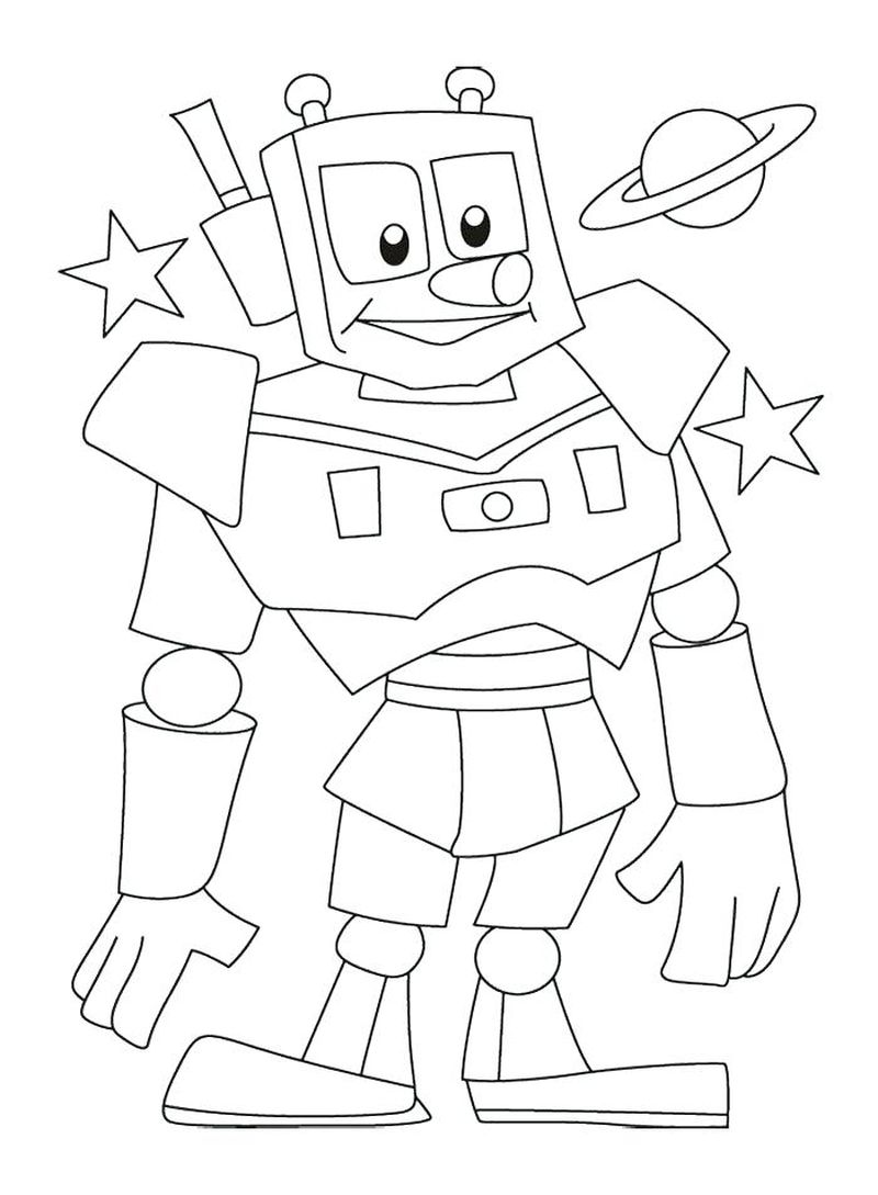 Robot Coloring Pages Jetsons