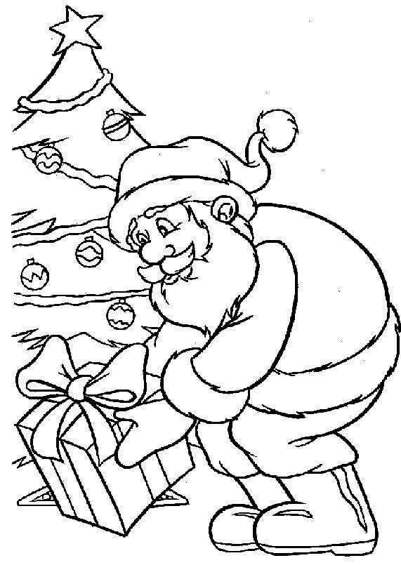 Santa Claus Coloring Pages