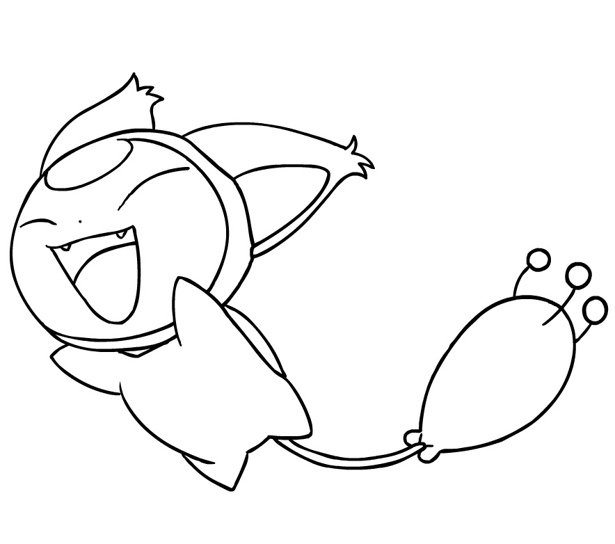 skitty coloring pages