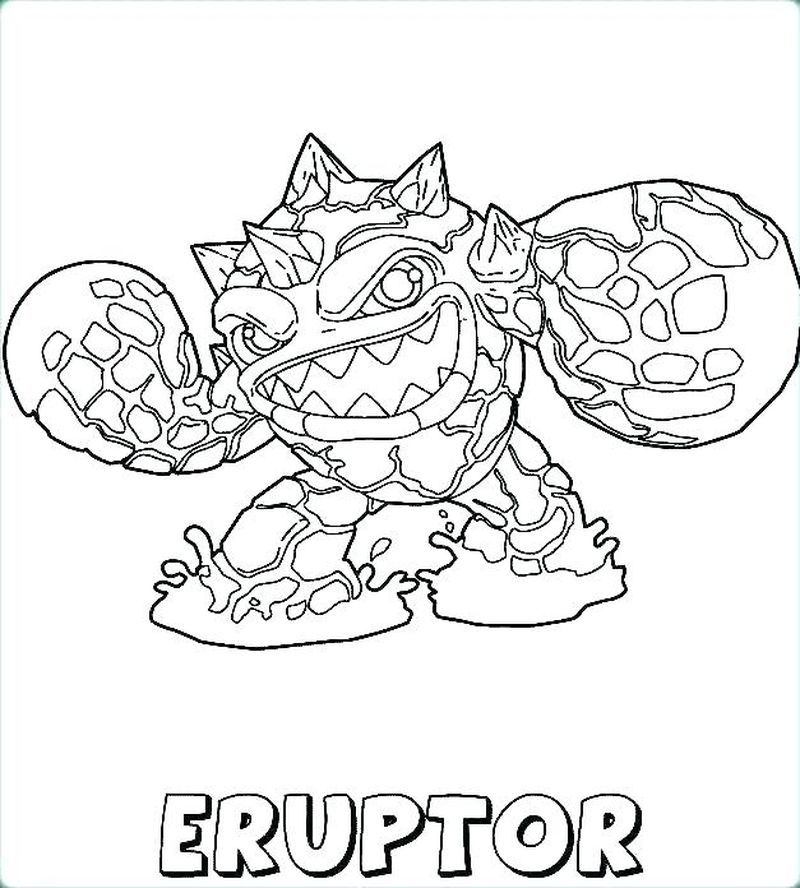 Skylanders Coloring Pages Prism Break