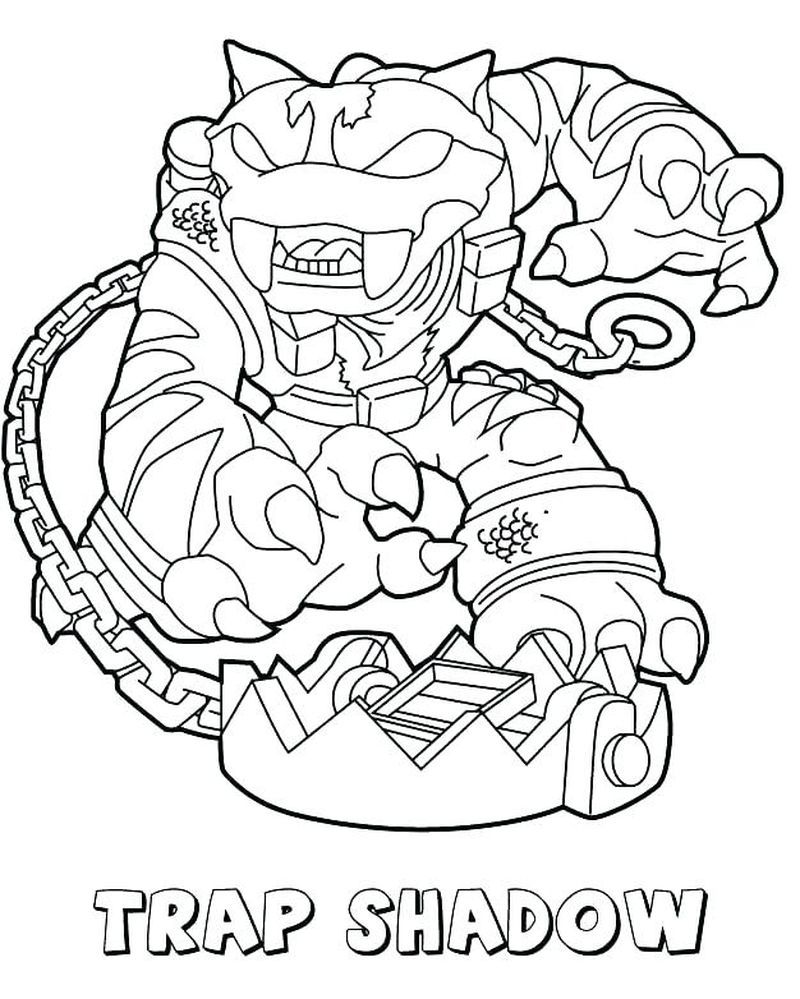 Skylanders Coloring Pages Spyro