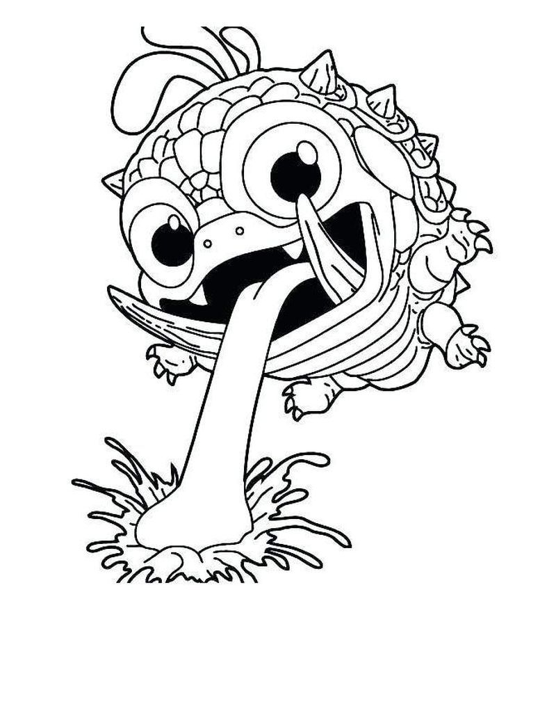 Skylanders Giants Coloring Pages Eye Brawl