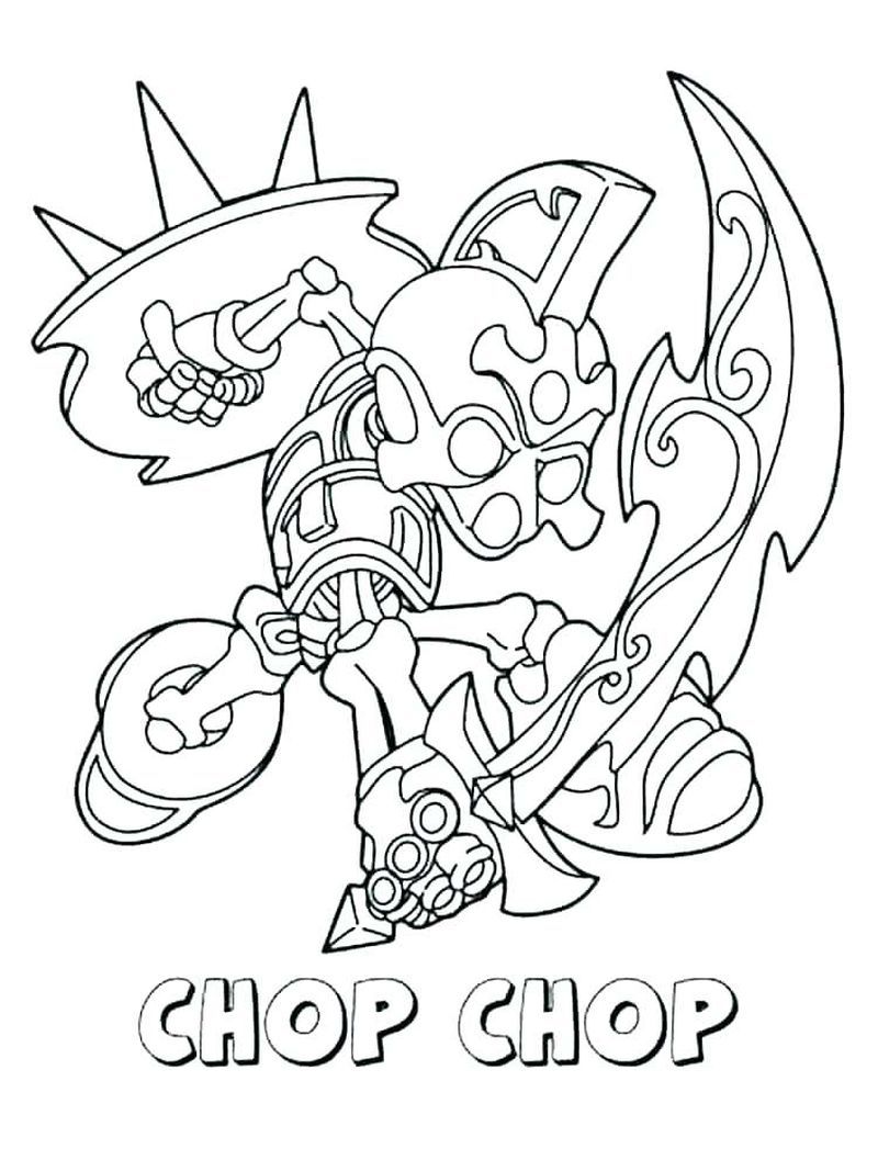 Skylanders Giants Printable Coloring Pages