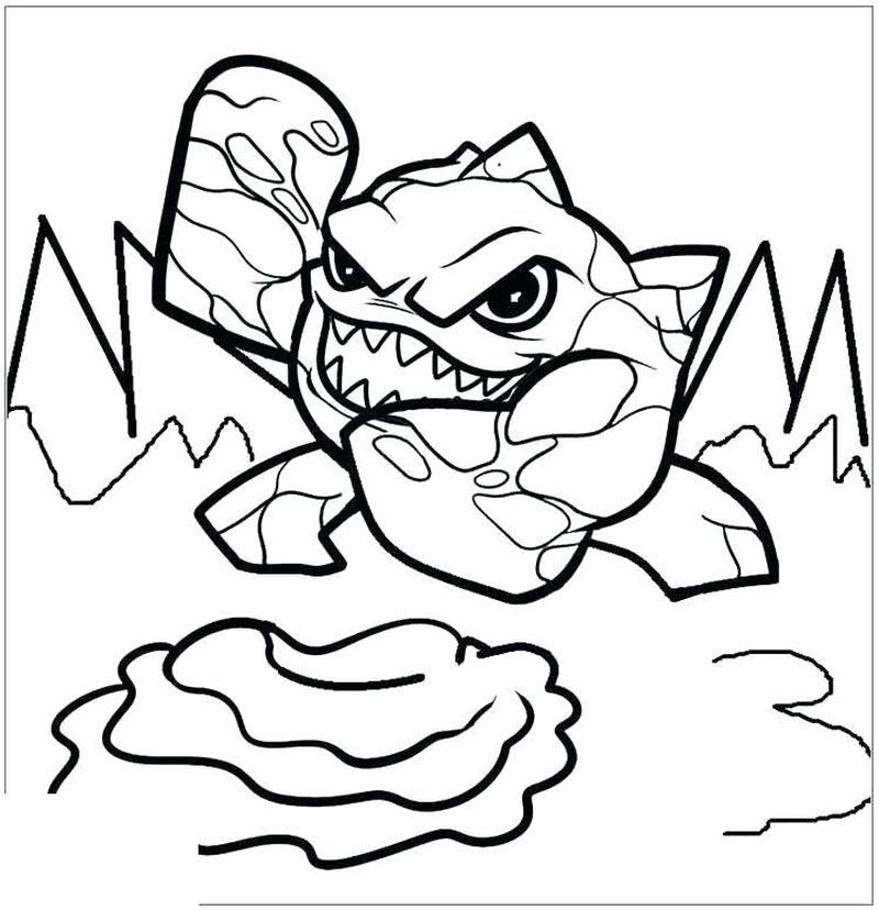 Skylanders Swap Force Printable Coloring Pages