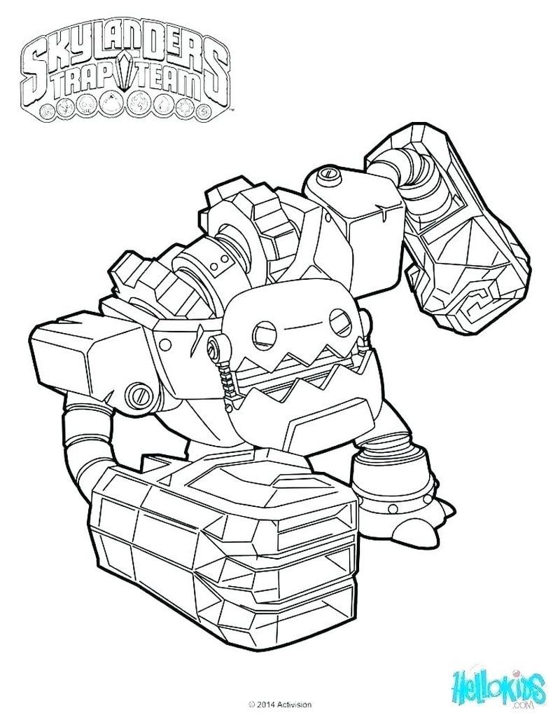 Skylanders Trap Team Coloring Pages