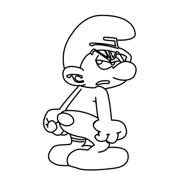 Smurfs Coloring Page