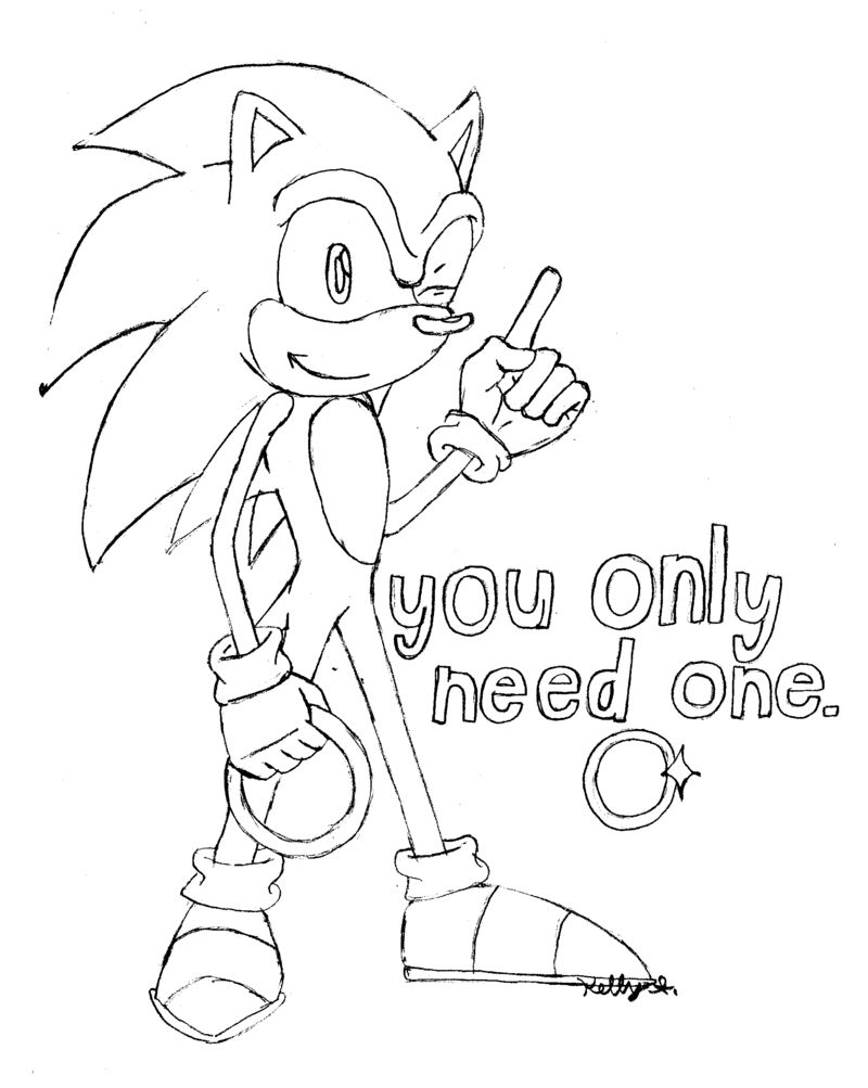 Sonic Girls Coloring Pages