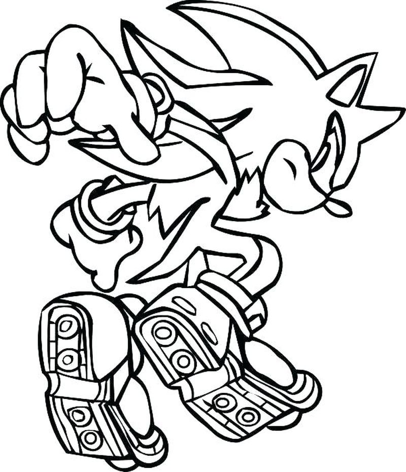 Sonic The Hedgehog Amy Coloring Pages