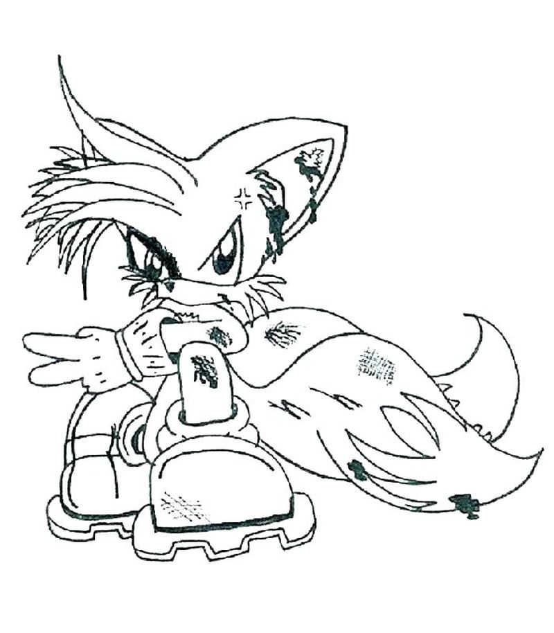 Sonic The Hedgehog Coloring Pages Knuckles