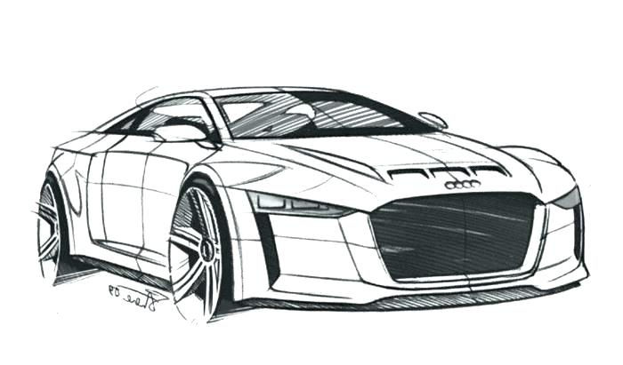 Sports Car Coloring Pages