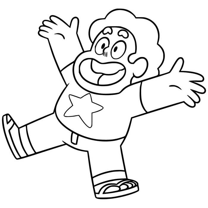 Steven Universe Coloring Page