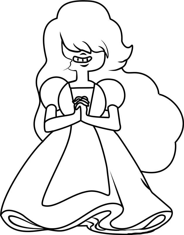 Steven Universe Coloring Pictures Sapphire