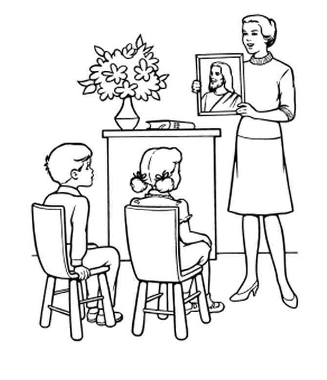 Teacher Coloring Pages To Print