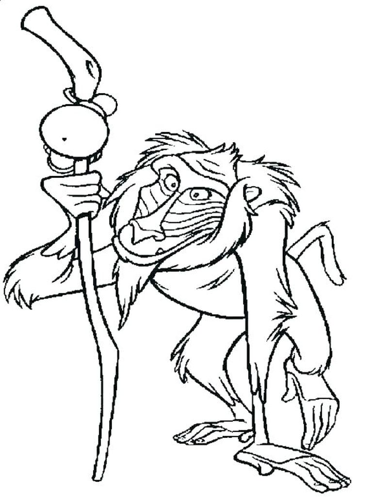 The Lion King Coloring Pages Free