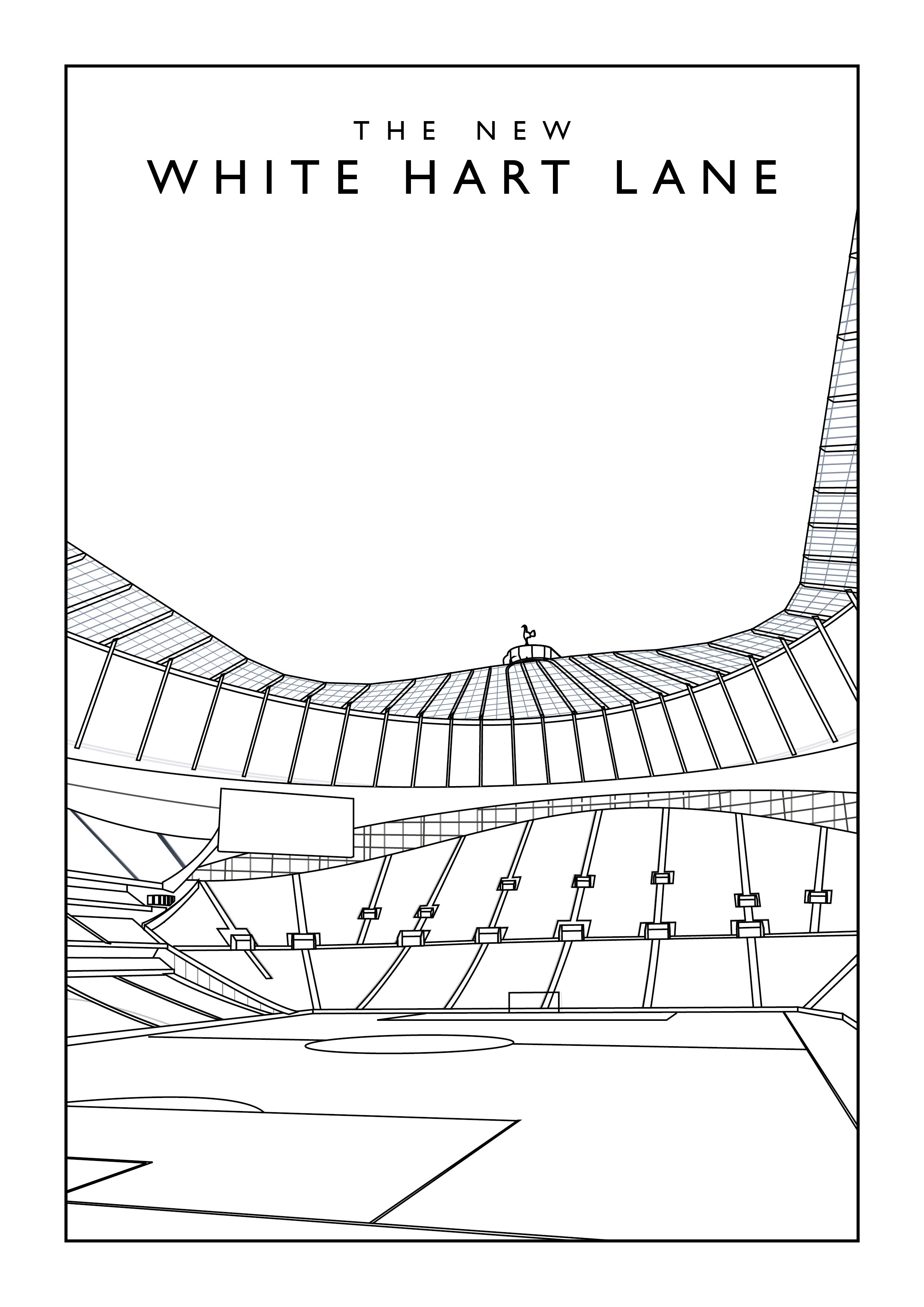 tottenham stadium coloring pages