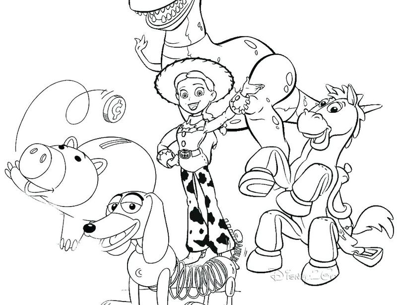 Toy Story Coloring Pages To Print For Free