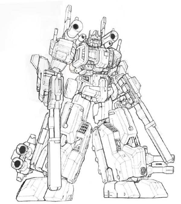 Transformer coloring pages optimus prime