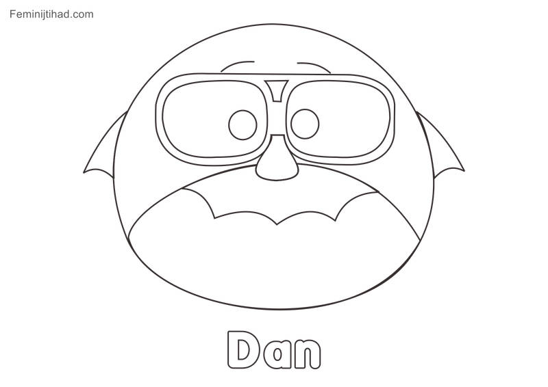 Tsum tsum coloring pages Dan Hi