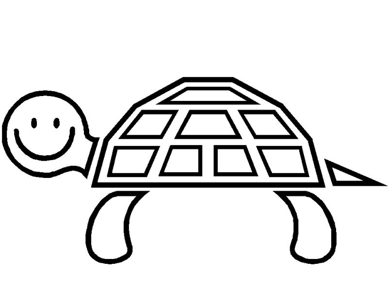 Turtle Coloring Page