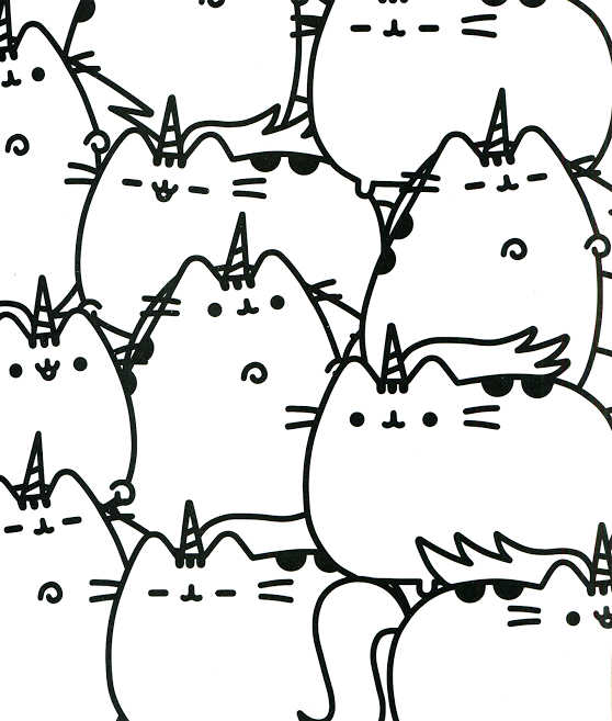 Unicats Kawaii Coloring Pages