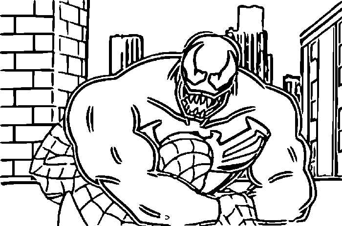 Venom Coloring Pages