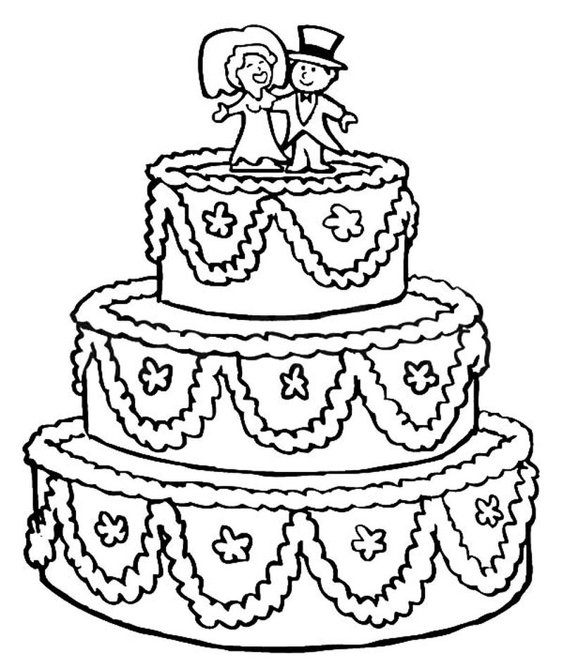 Wedding Coloring Pages Kids