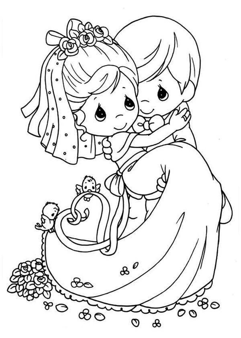 Wedding Coloring Pages Printable