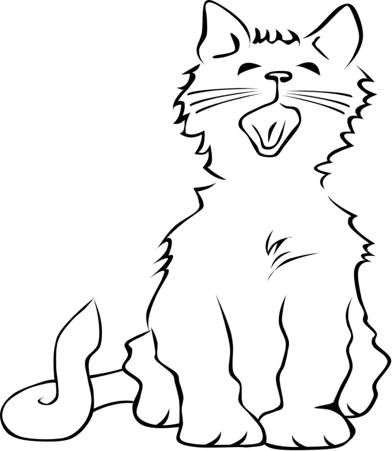 Wild Cat Coloring Pages