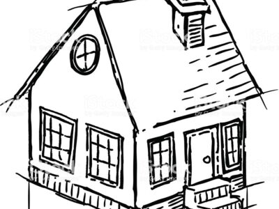 adobe house coloring pages