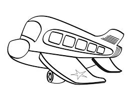 airplane coloring pages for kids