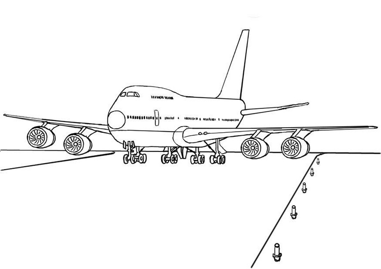 airplane printable coloring pages