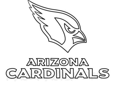 arizona cardinals coloring pages