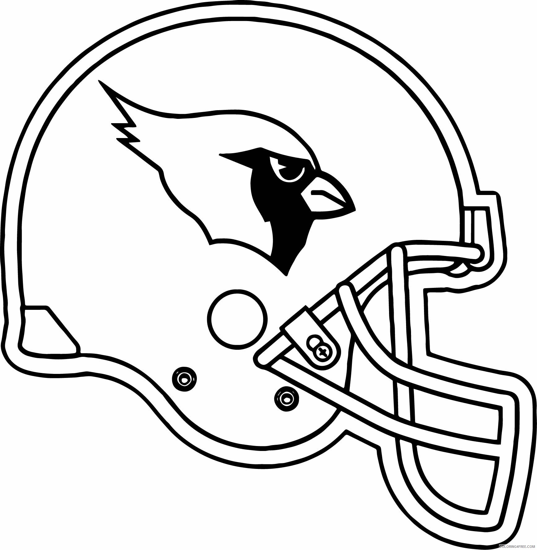 arizona cardinals coloring sheet