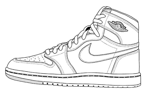 air jordan coloring pages