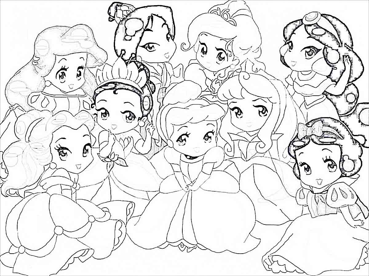 baby disney princess coloring pages baby disney princess coloring pages