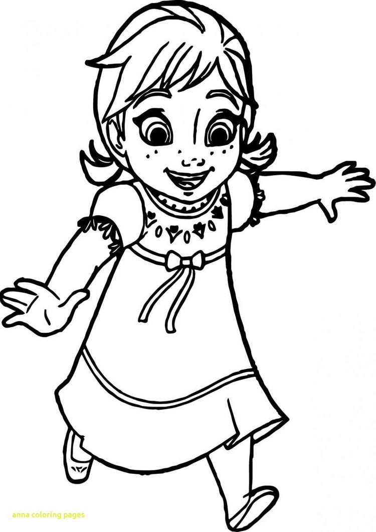 baby elsa coloring pages