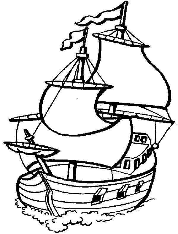 best sailboat coloring sheets