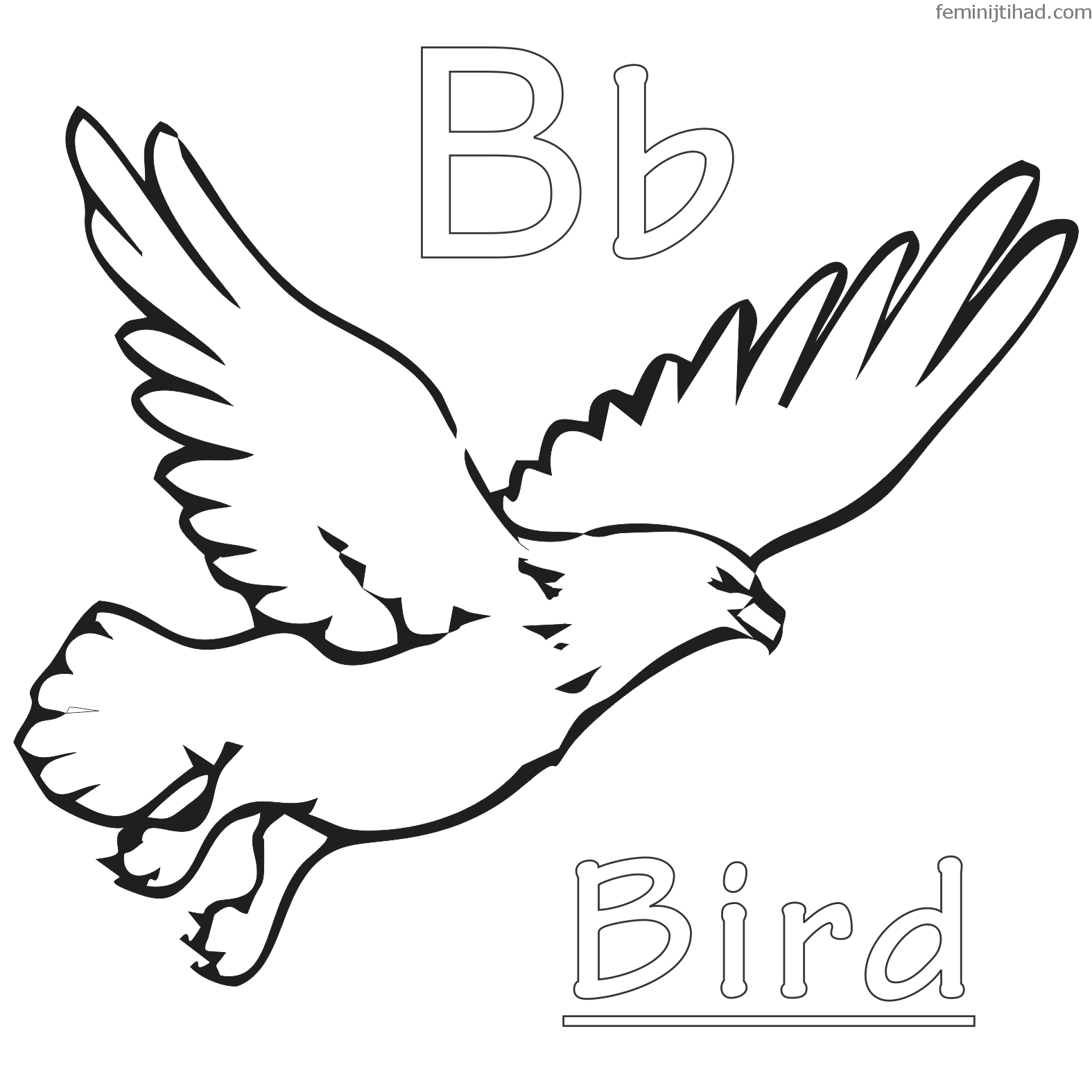 big bird coloring pages to print