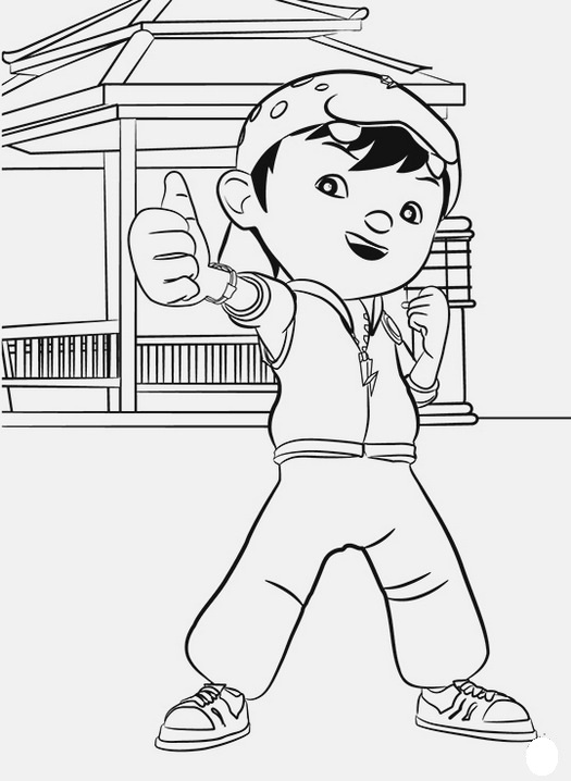 boboiboy coloring book for kids