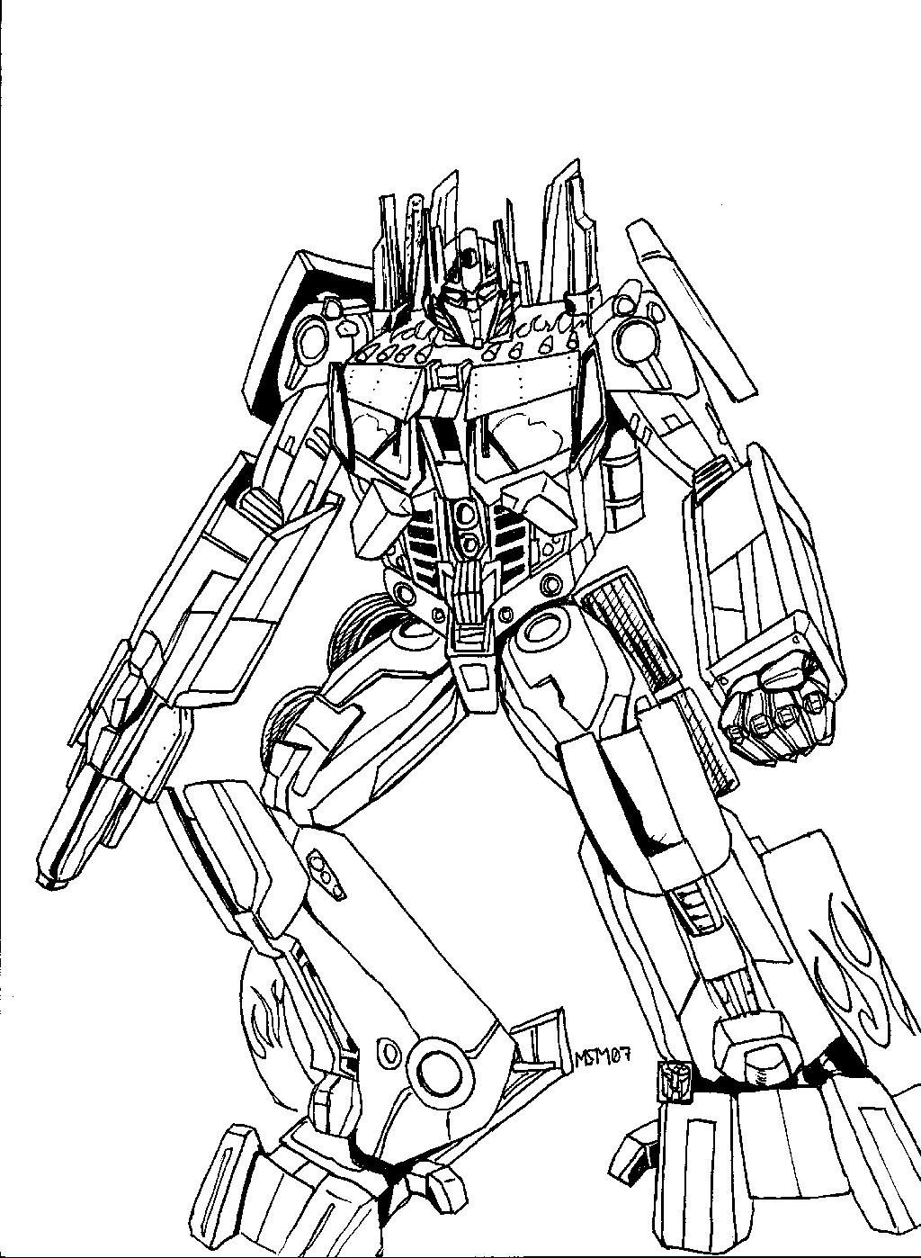 bumblebee coloring pages