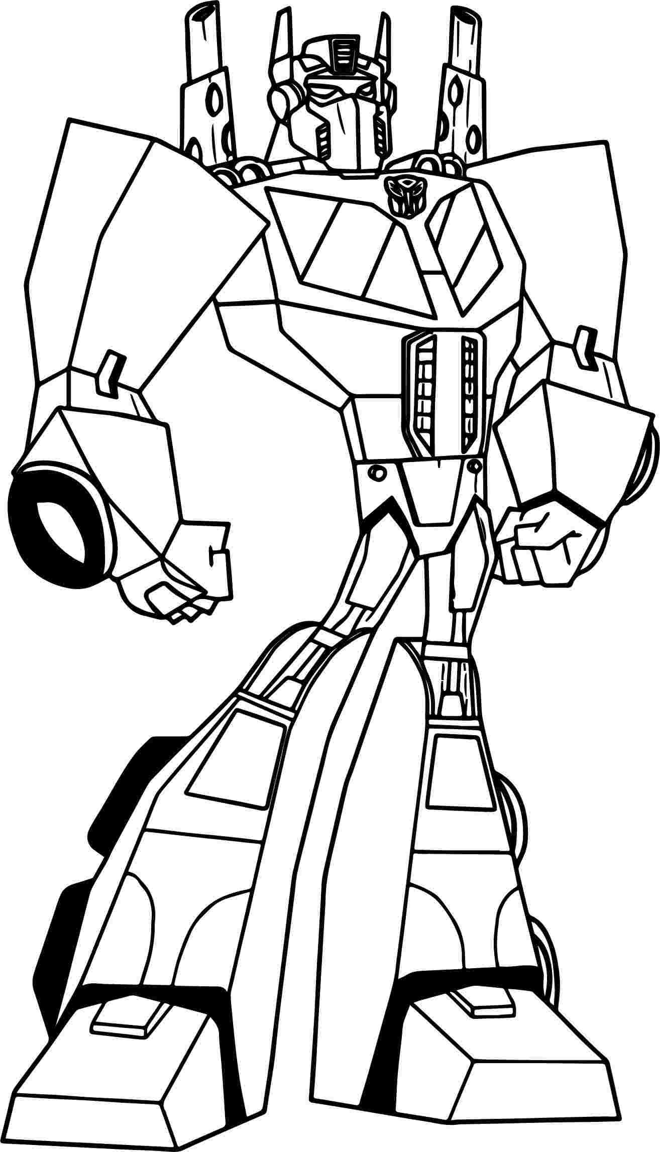 transformers bumblebee coloring pages