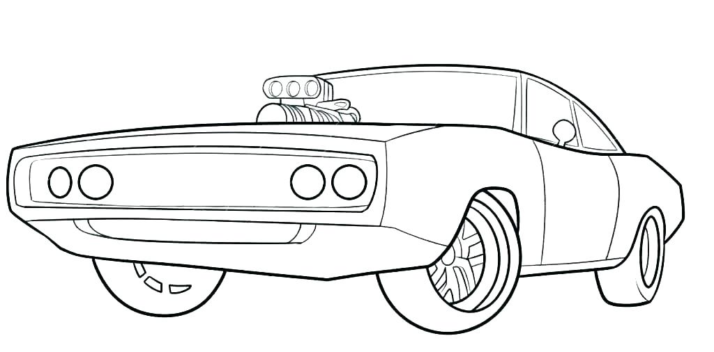 car coloring pages for preschoolers