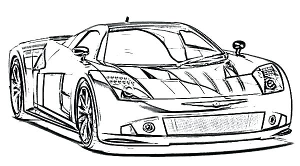 car coloring pages printable