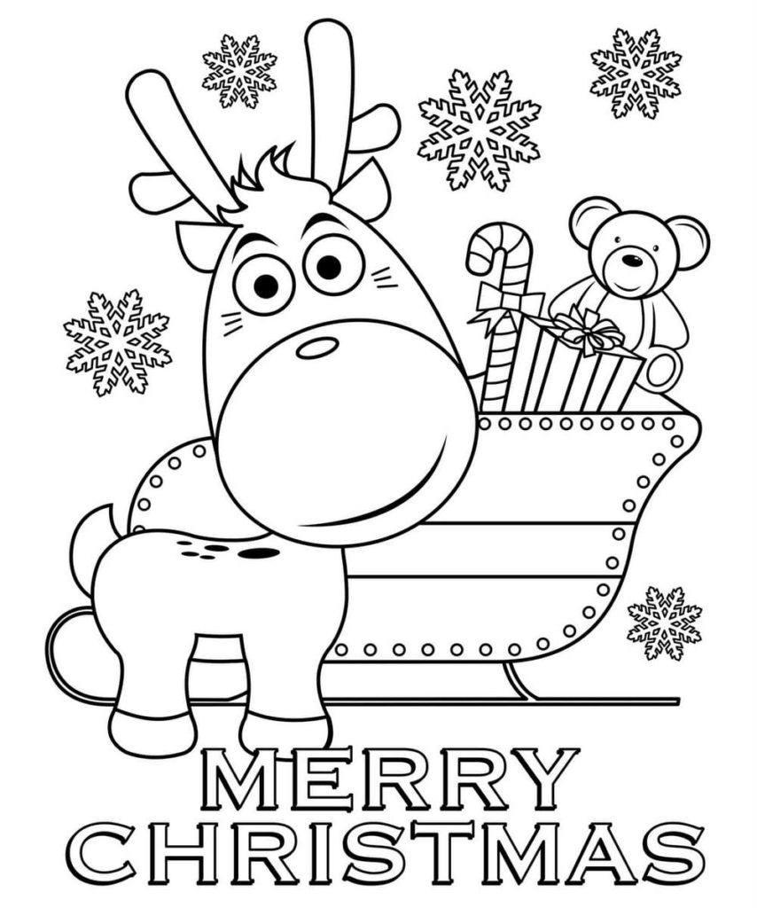 christian christmas coloring pages