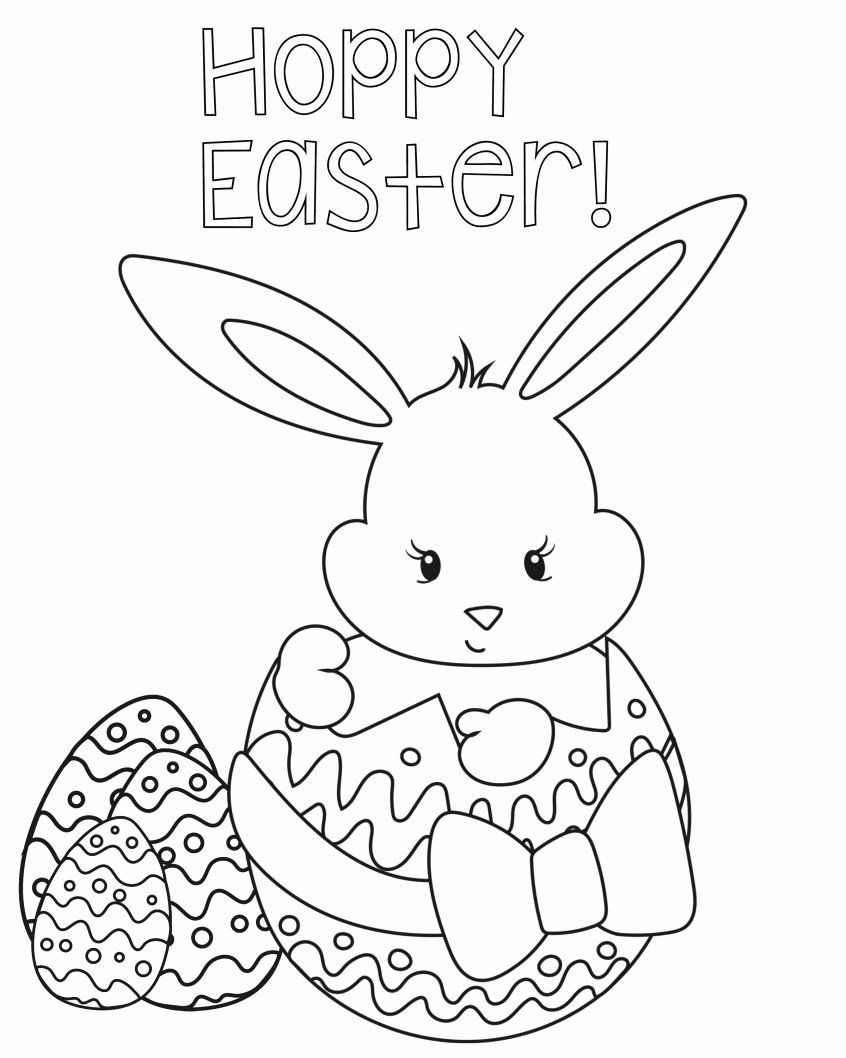 easter christian coloring pages