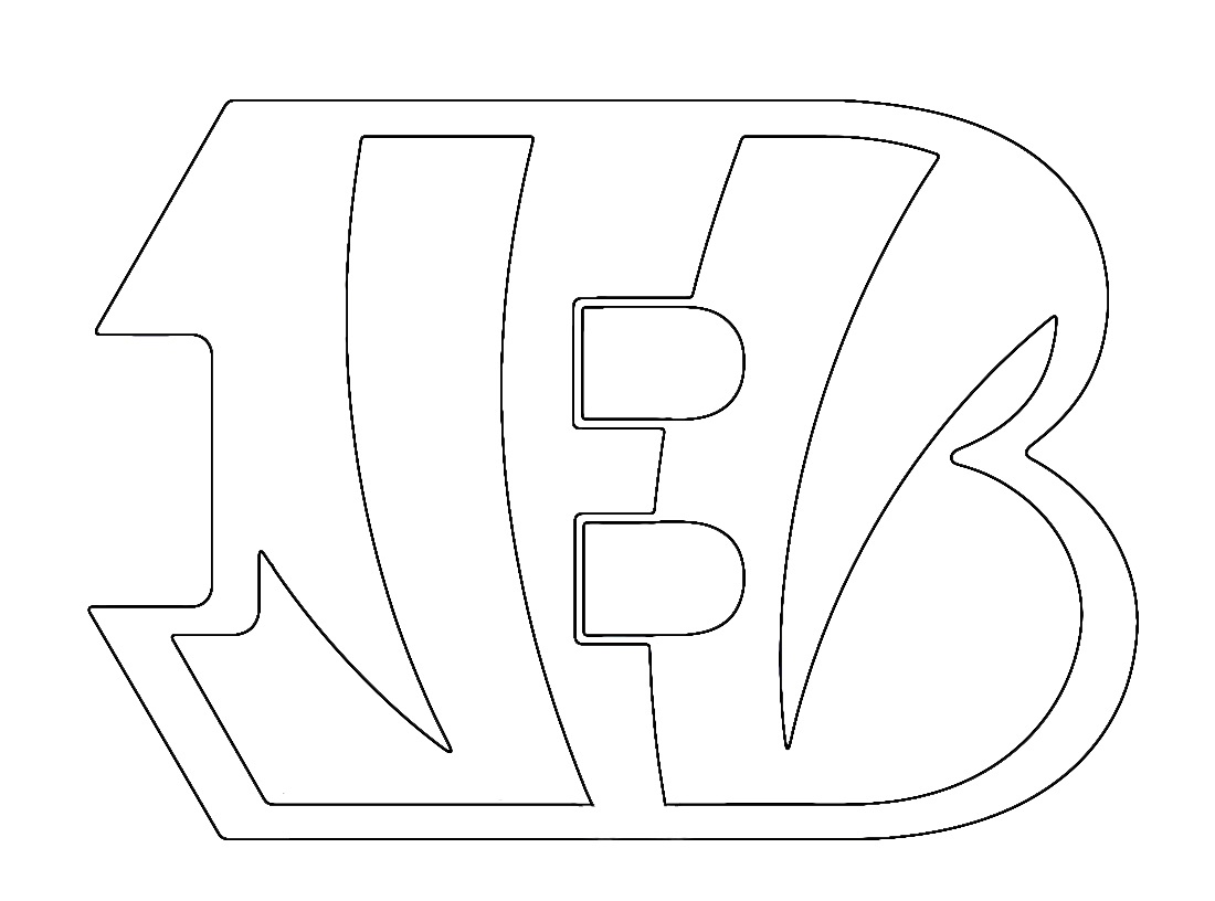 nfl cincinnati bengals coloring page